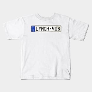 Lynch Mob - License Plate Kids T-Shirt